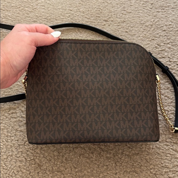 Michael Kors Dark Brown Crossbody Bag - Picture 3 of 8